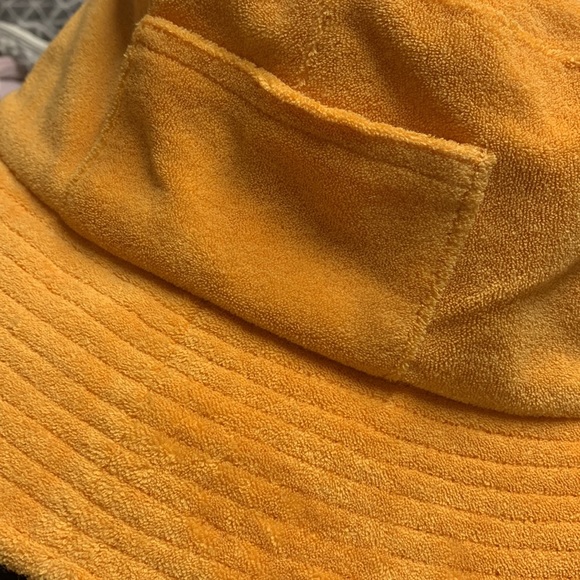 Lack of Color Tangerine Terry Wave Bucket Hat new with tags - Picture 7 of 10